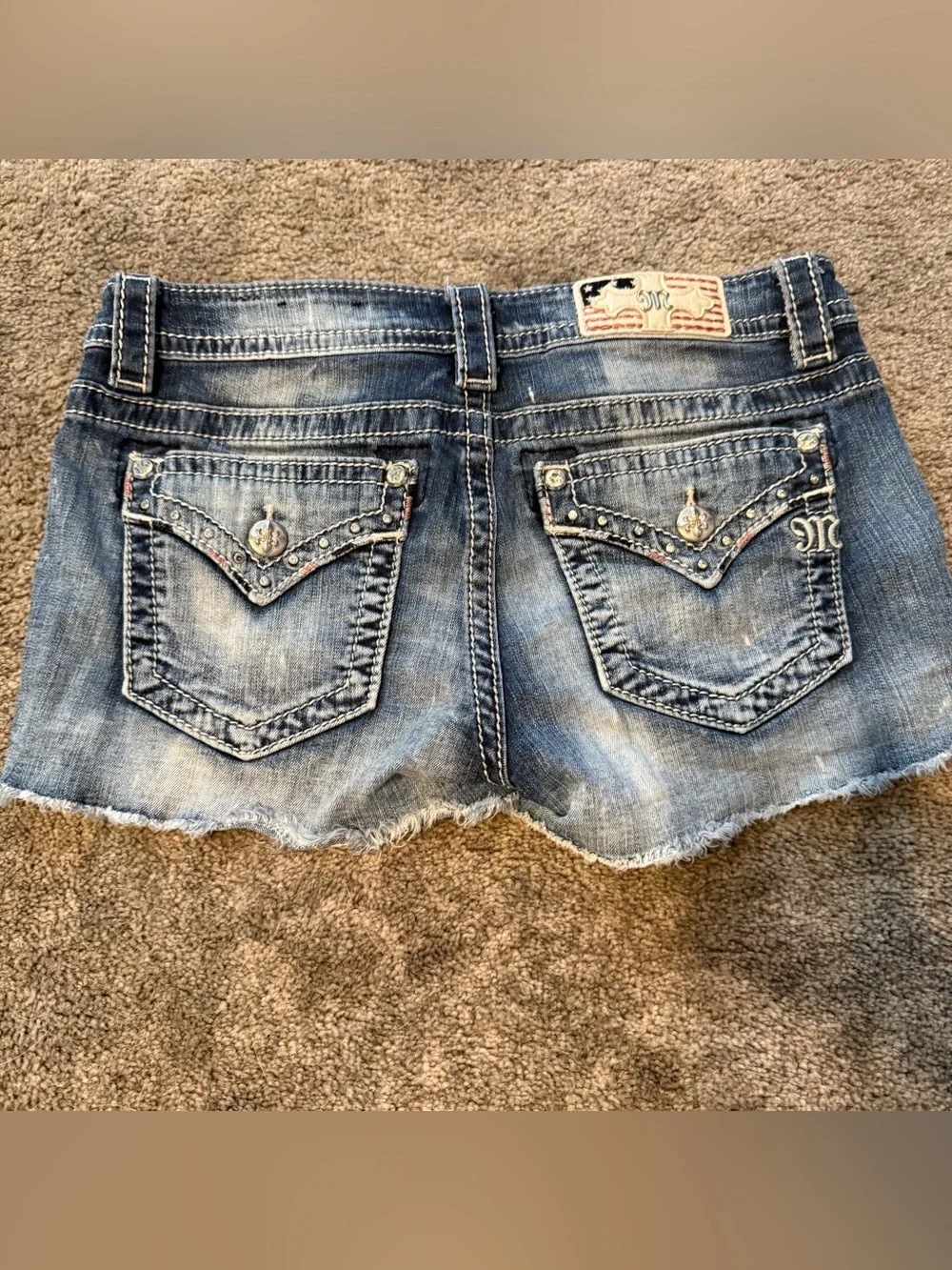 Y2K Miss Me Jeans Denim Shorts